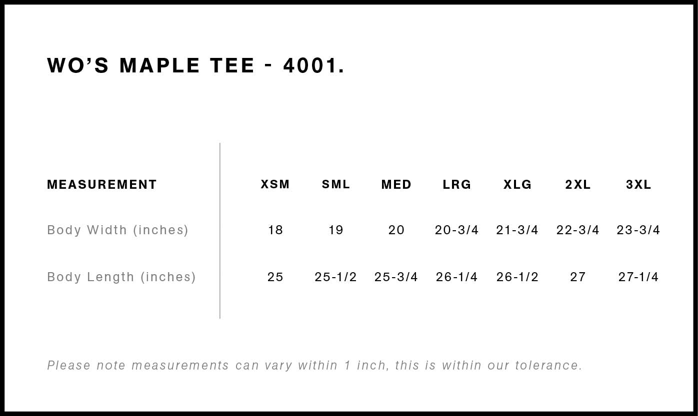 Women's Maple Tee