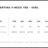 Women's Martina V-Neck Tee
