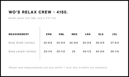 Women's Relax Crew