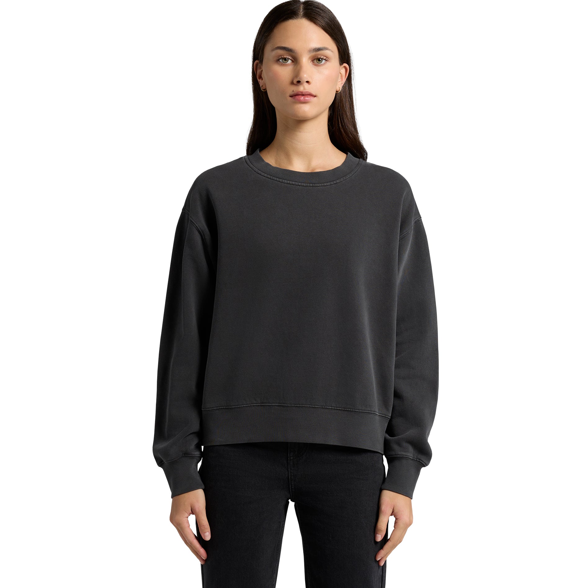 Women's Relax Faded Crew