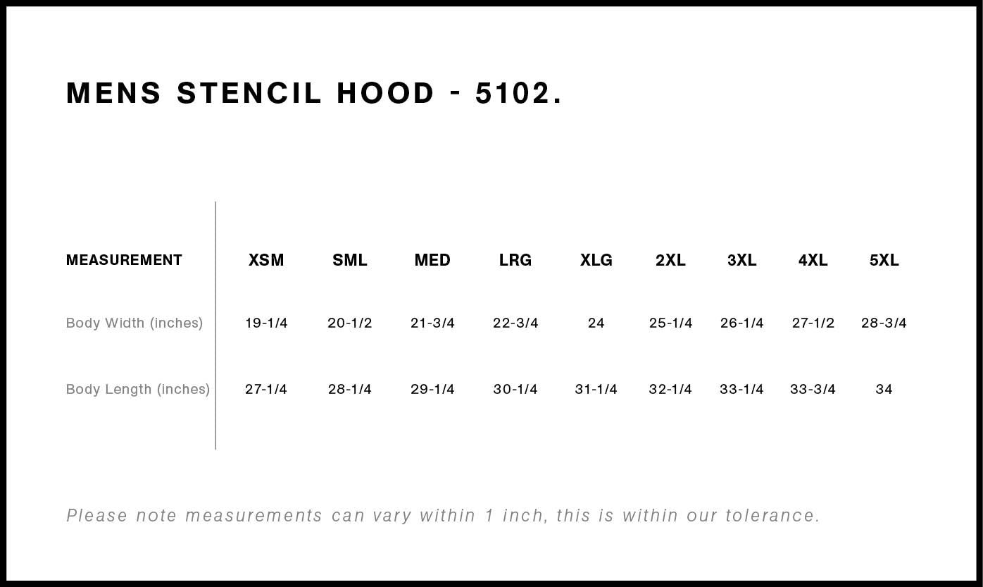 Stencil Hoodie
