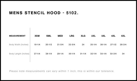 Stencil Hoodie
